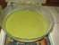 Velout� courgettes, petits pois et Vache qui rit