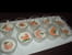 Verrines aux d�s de saumon et crevettes