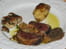 Magret de canard, foie gras et c�pes