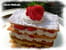 Millefeuille fraises-chantilly