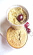 Petits g�teaux au yaourt, cerises et pistaches
