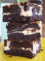 Brownie chocolat vanille