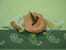 Tarte souffl�e � la vanille sur compot�e d ananas