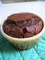 Coulant au chocolat, coeur de pralinoise