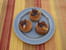Minis savarins de pain d �pice au confit de cl�mentine