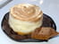 Mousse poire, pralin�, coeur caramel