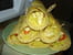 Wraps de poulet au curry et risotto au safran