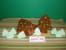 Sapins de No�l au jus de cl�mentine et p�pites de chocolat