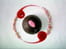 D�me de chocolat, mousse  fraise et pralines roses
