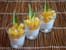 Panna cotta coco citron vert, ananas caram�lis� vanille Bourbon et rhum blanc