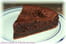 G�teau fondant au chocolat sans beurre
