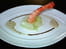 Gambas XL, concombre et yaourt �pic� au basilic