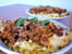 Escalopes de veau � la bolognaise