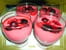 Nage de fruits rouge � la f�ve tonka