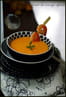 Velout� de courge au lait de coco, citronnelle et gingembre