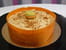 Entremets poire-caramel