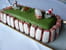 B�che aux biscuits roses, pistaches et griottes