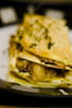 Lasagnes craquantes aux trois fromages et aux l�gumes oubli�s
