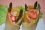 Croustillants de saumon fum� ou de crabe