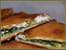 Focaccia aux �pinards, au ch�vre et au pistou