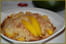 Crumble � la mangue aux �pices et noix de coco