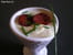 Velout� d artichaut, chips de chorizo frit
