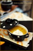 Velout� de carottes confites et chantilly ch�vre