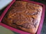 Grand g�teau marbr� au chocolat