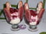 Petites charlottes aux cerises et cr�me de mascarpone