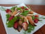 Salade de saumon fum� aux fraises
