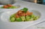 Saumon marin�, fenouil et avocat
