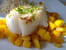 Dos de cabillaud � la mangue caram�lis�e