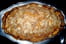 Cake aux nuggets de poulet et fromage doux