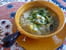 Soupe marine aux courgettes