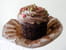 Cupcakes au chocolat, pistaches et pralines