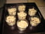Verrine de riz au lait et raisins secs