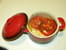 Poulet au ch�vre et aux tomates