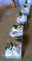 Chantilly de ch�vre sur concombre