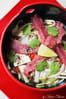 Bouillon parfum� comme un pho au b�uf
