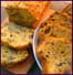 Cake aux champignons, oignons et pignons