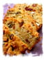 Cake aux tomates s�ch�es, feta et olives
