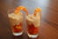 Verrines de mousse de thon aux tomates