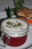 Cappucino de framboises et mousseline vanill�e