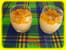 Verrines de fromage abricot� au coulis d abricots