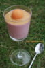 Coupe framboise et cr�me de calissons