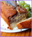 Cake marbr� amande-myrtille