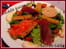 Salade gourmande sucr�e-sal�e