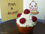 Petit g�teau imaginaire aux framboises