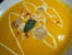 Cr�me de potimarron et topinambours po�l�s