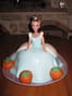 G�teau princesse : cendrillon en 3D